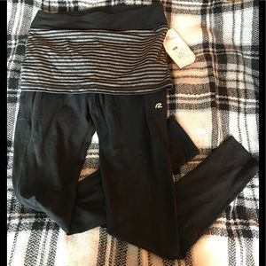 NWT Black Road Runner Leggings